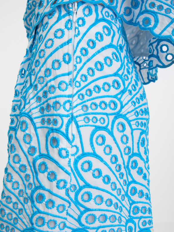 Orsay Modre ženske kratke hlače ORSAY z vzorcem