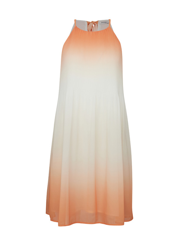 Orsay Oranžna ženska obleka do kolen ORSAY