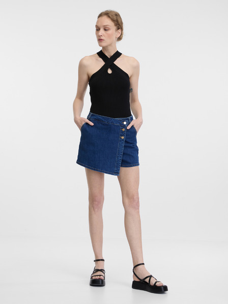 Orsay Modre ženske denim kratke hlače ORSAY