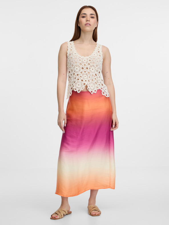 Orsay Krem ženski kvačkani top ORSAY