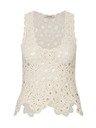 Orsay Krem ženski kvačkani top ORSAY