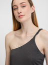 Orsay Temno siva ženska majica brez rokavov ORSAY