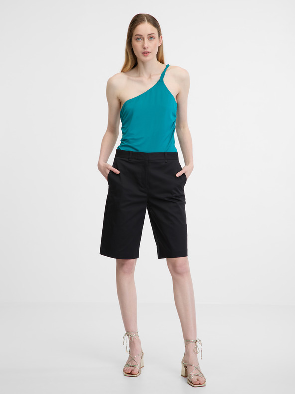 Orsay Modra ženska majica brez rokavov ORSAY