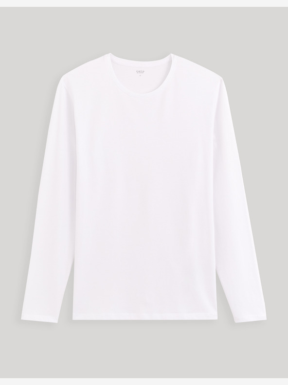 Celio Bela moška majica z dolgimi rokavi Celio Fabeille2 regular