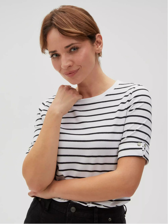 Moodo Ženska črtasta majica Moodo