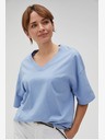 Moodo Svetlo modra ženska majica Moodo