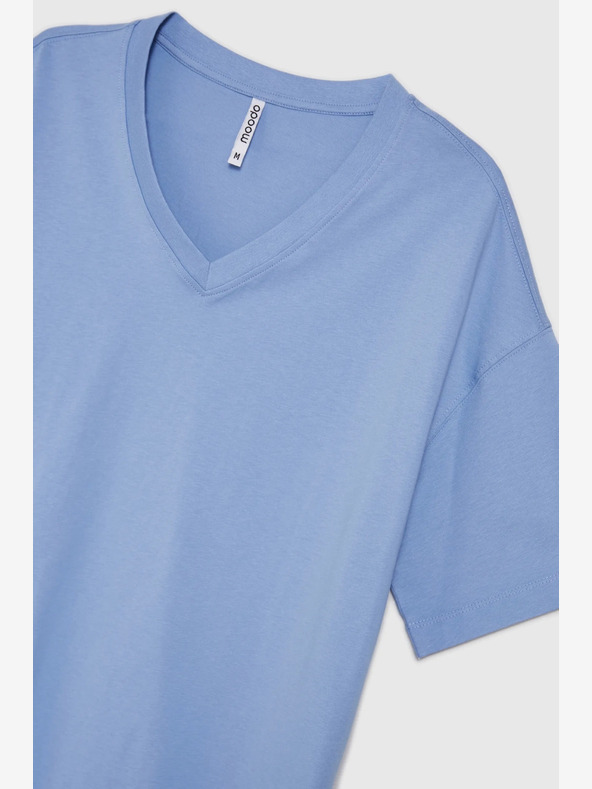 Moodo Svetlo modra ženska majica Moodo
