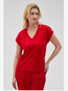 Moodo Rdeča ženska majica Moodo