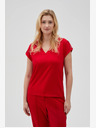 Moodo Rdeča ženska majica Moodo