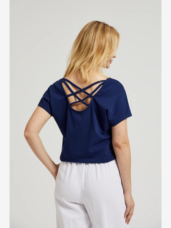 Moodo Temno modra majica Moodo