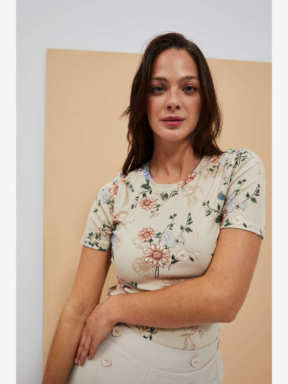 Moodo Bežna majica s potiskom Moodo