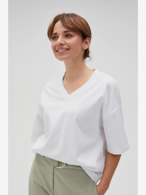 Moodo Bela ženska majica Moodo