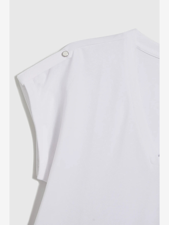 Moodo Bela ženska majica Moodo