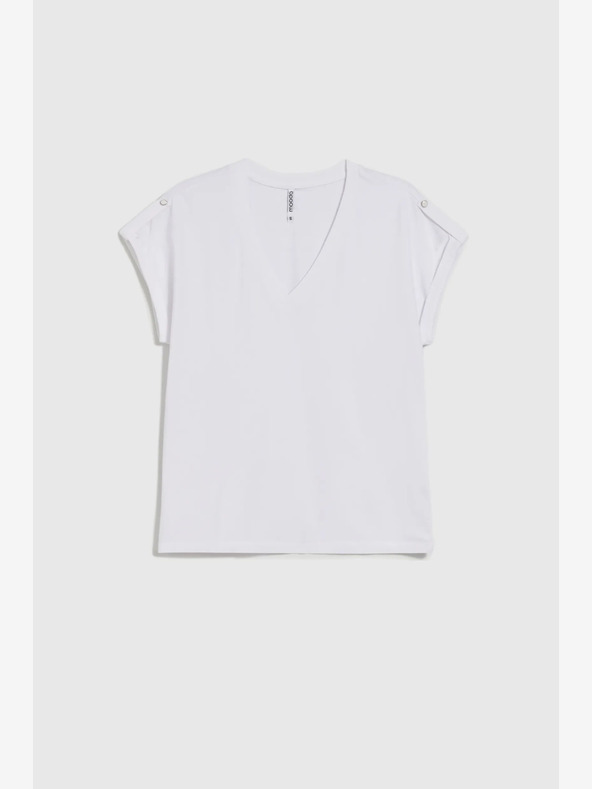 Moodo Bela ženska majica Moodo