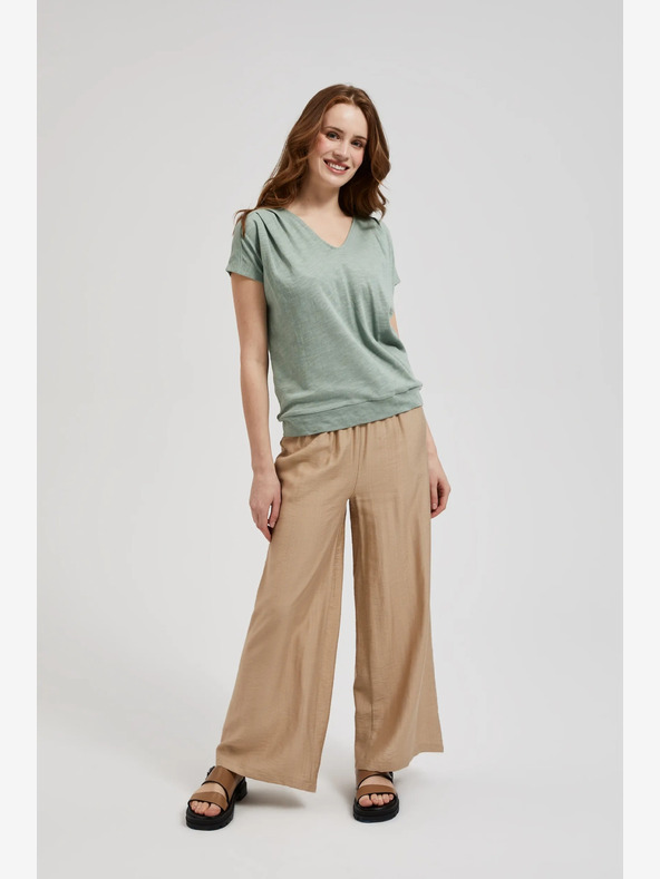 Moodo Zelena majica s kratkimi rokavi Moodo