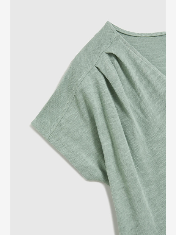 Moodo Zelena majica s kratkimi rokavi Moodo