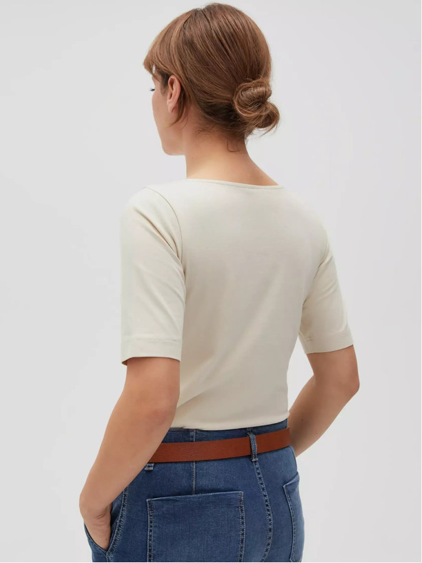 Moodo Bež ženska majica Moodo