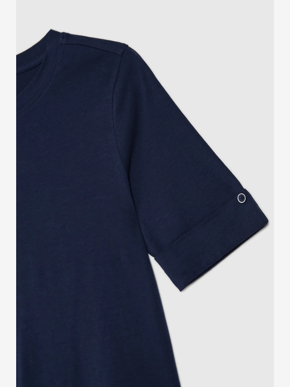 Moodo Temno modra ženska majica Moodo