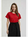 Moodo Rdeča majica s kratkimi rokavi Moodo