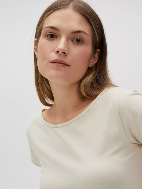 Moodo Bež ženska majica Moodo