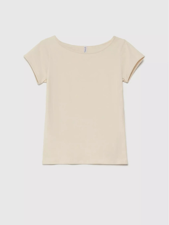 Moodo Bež ženska majica Moodo