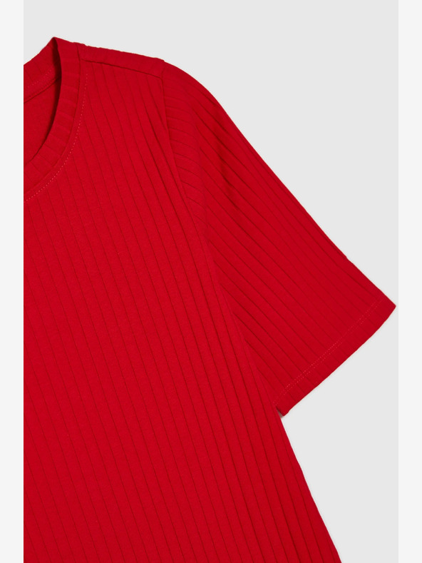 Moodo Rdeča ženska majica Moodo