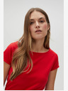 Moodo Rdeča ženska majica Moodo