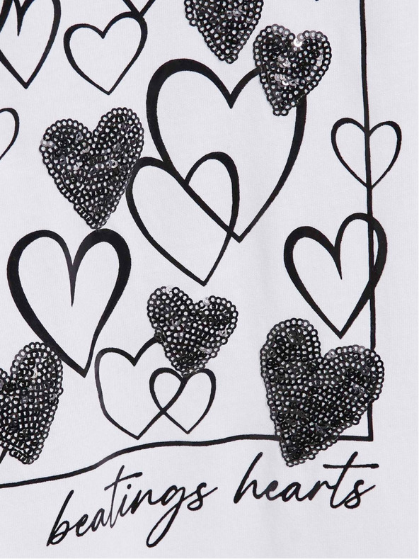 Moodo Bela ženska majica Moodo