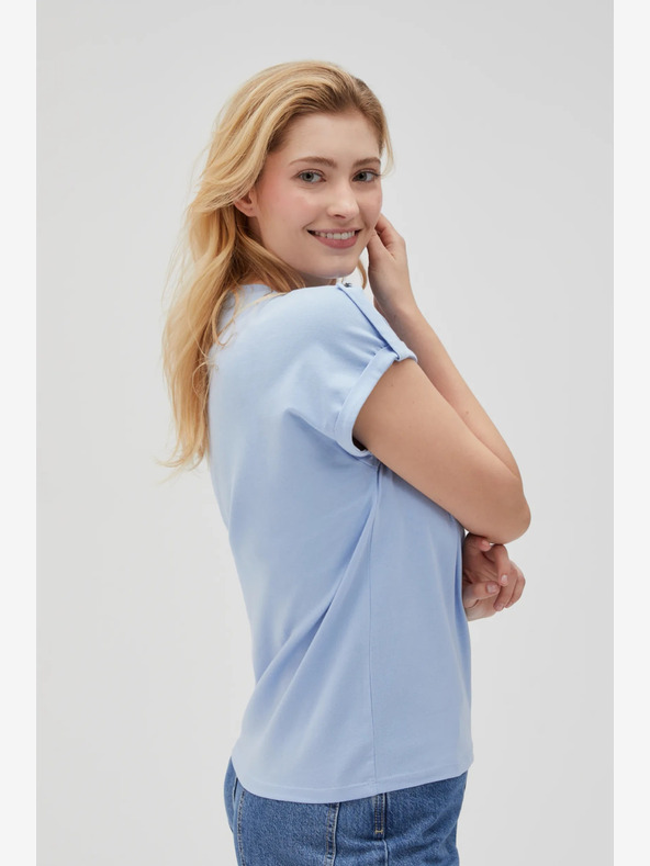Moodo Svetlo modra ženska majica Moodo