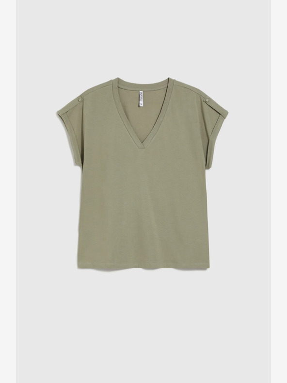 Moodo Zelena ženska chino majica Moodo