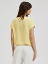 Moodo Rumena majica s kratkimi rokavi Moodo