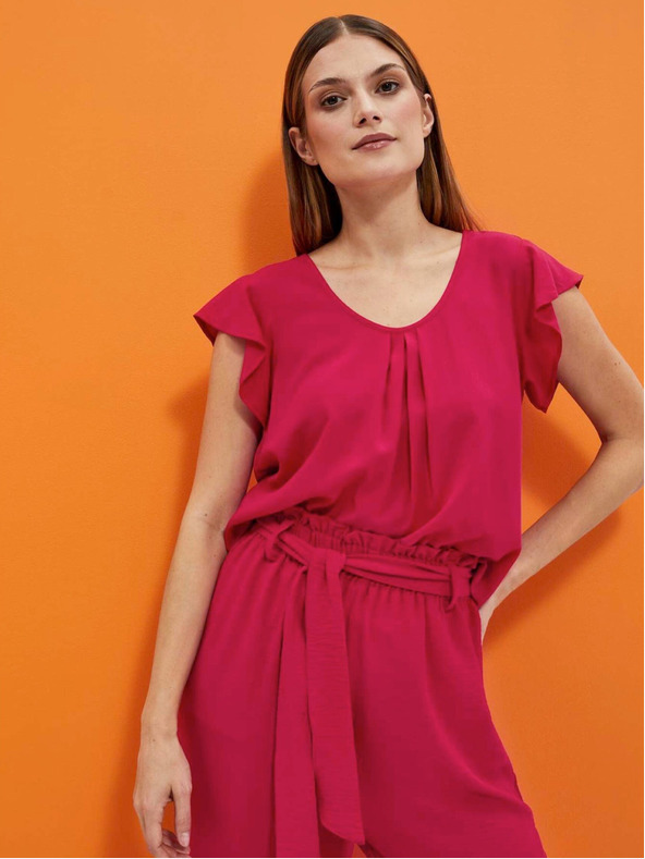 Moodo Temno roza majica Moodo