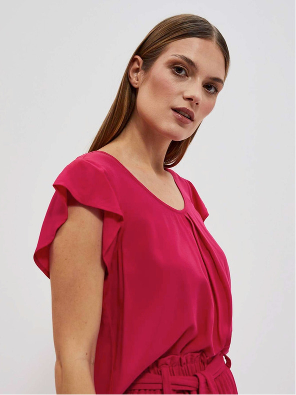 Moodo Temno roza majica Moodo