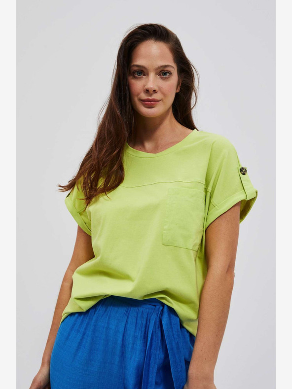 Moodo Svetlo zelena srajca Moodo