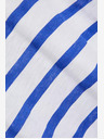 Moodo Modra črtasta majica Moodo