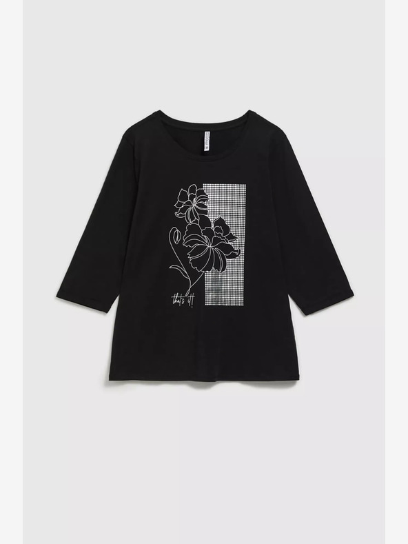 Moodo Moodo Ženska majica z dolgimi rokavi