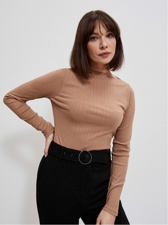 Moodo Bež ženska majica Moodo