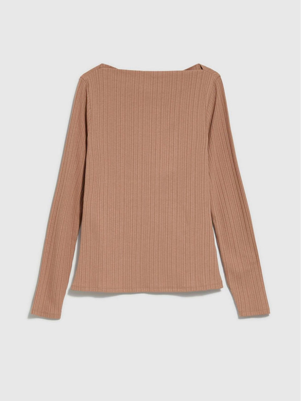 Moodo Bež ženska majica Moodo