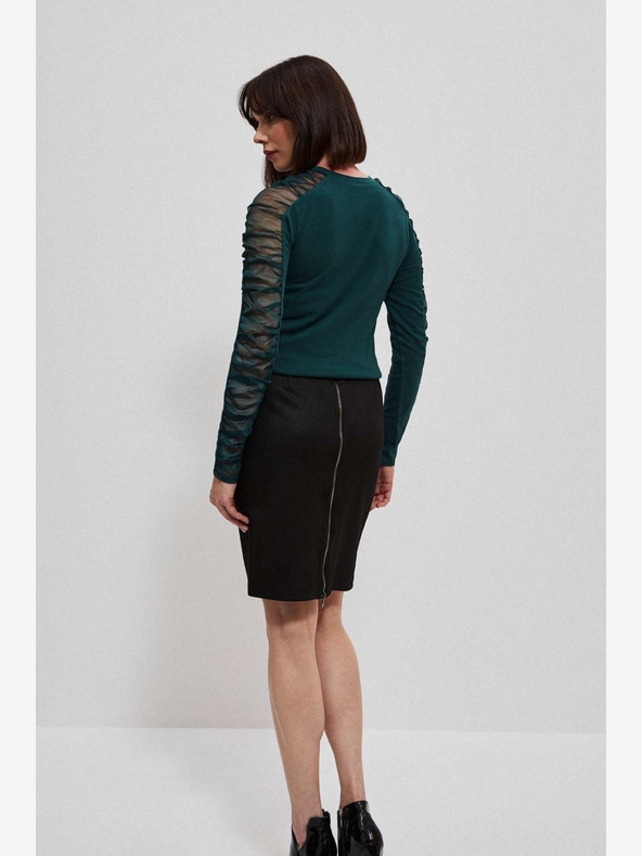 Moodo Zelena ženska chino majica Moodo