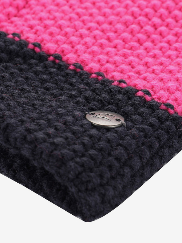 ALPINE PRO Temno roza ženska kapa ALPINE PRO Delore