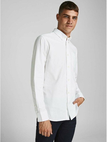 Jack & Jones Bela srajca Jack & Jones Blubrook