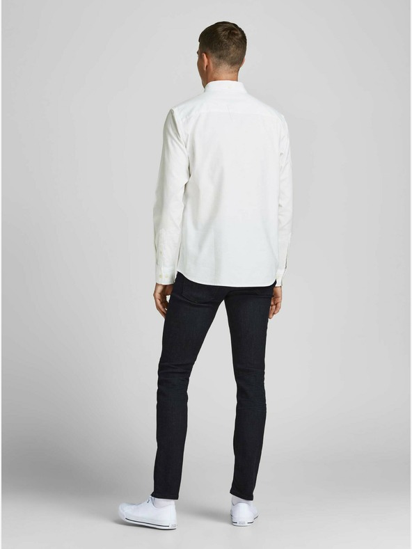 Jack & Jones Bela srajca Jack & Jones Blubrook