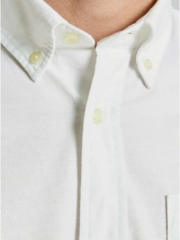Jack & Jones Bela srajca Jack & Jones Blubrook