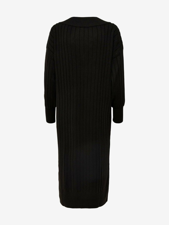 ONLY Črn pulover midi ONLY New Tessa