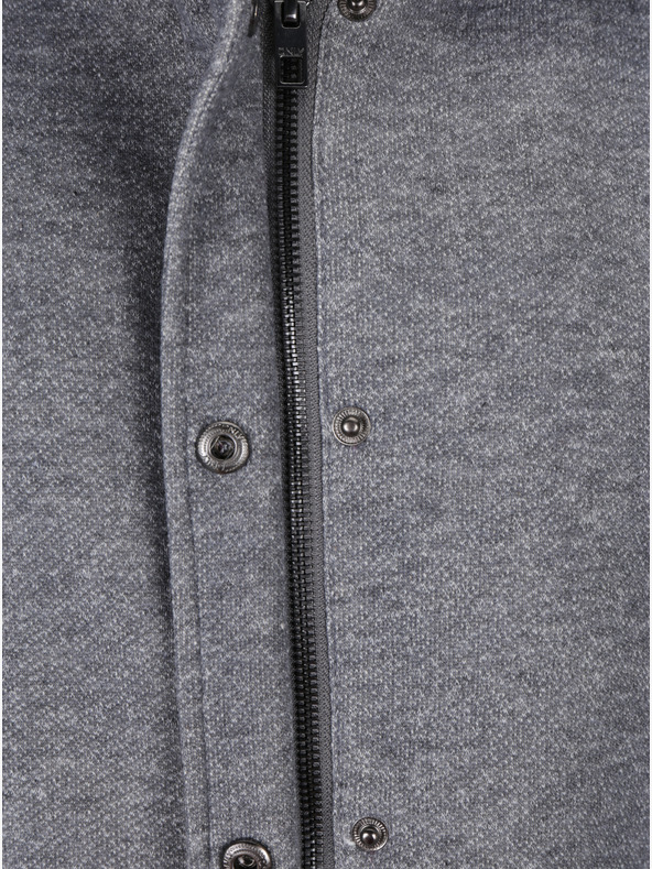 ONLY Svetlo siv ženski lahkoten plašč s kapuco ONLY Sedona