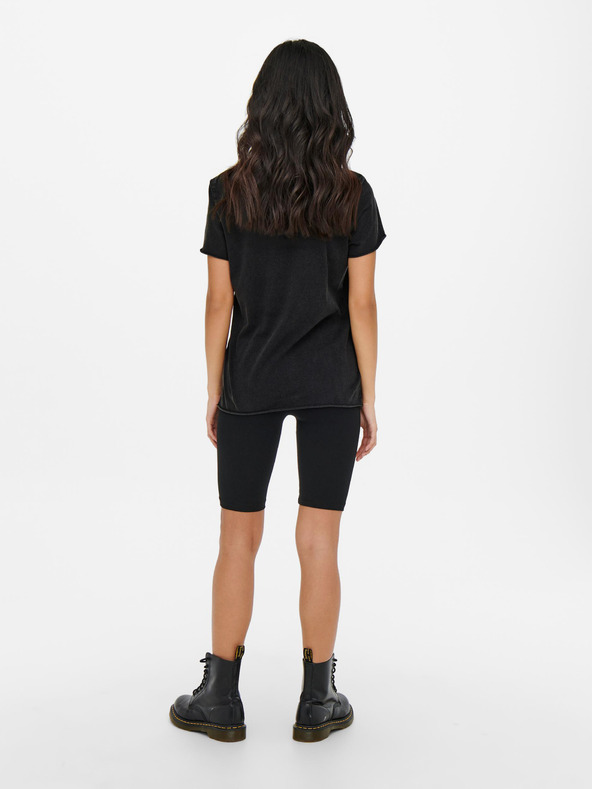 ONLY Črna ženska majica ONLY Lucy