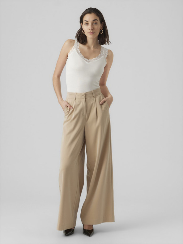 Vero Moda Bela ženska majica Vero Moda Rosa