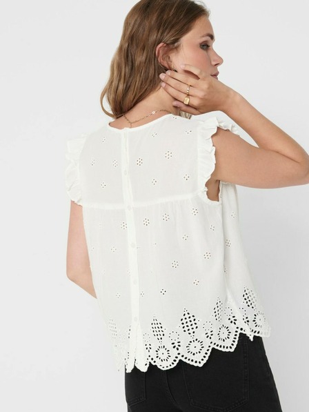 ONLY Bela ženska bluza ONLY Silla