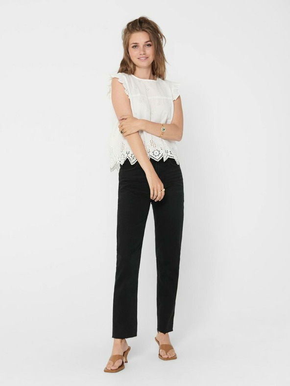 ONLY Bela ženska bluza ONLY Silla