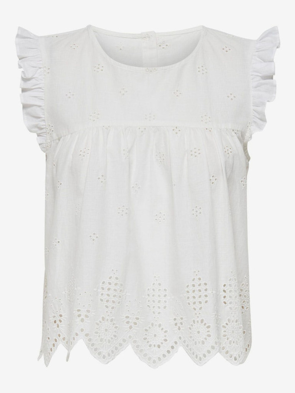 ONLY Bela ženska bluza ONLY Silla